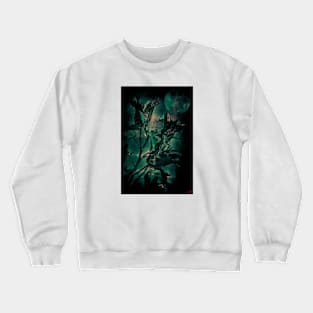 A Gothic Harvest Moon Crewneck Sweatshirt